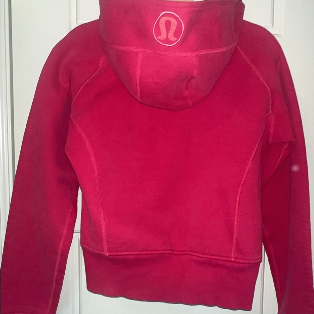 Lululemon Scuba Hoodie Pink perfect condition
